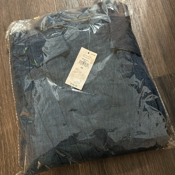 NWT! Banana Republic Indigo Cruz Linen Maxi Shirtdress - Size XS 🦋 - Picture 11 of 11